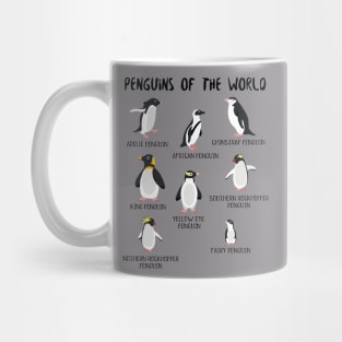 Cute Penguin of the World - Funny Animals Penguin Lover Gift Mug
